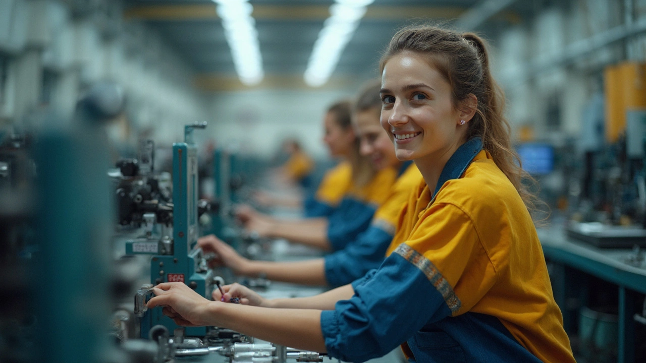 Робота на виробництві в Києві для жінок: можливості та перспективи