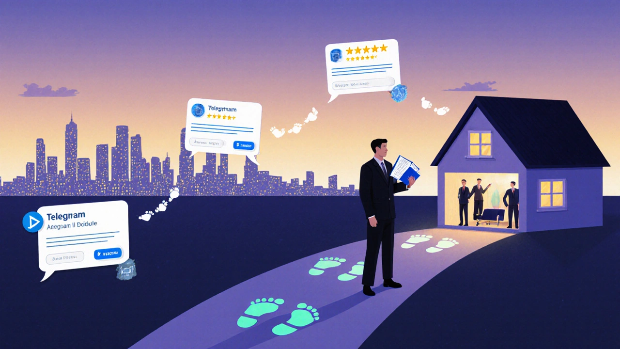 Символічна сцена: масажист будує репутацію через відгуки, сертифікат і медичну книжку в Києві.