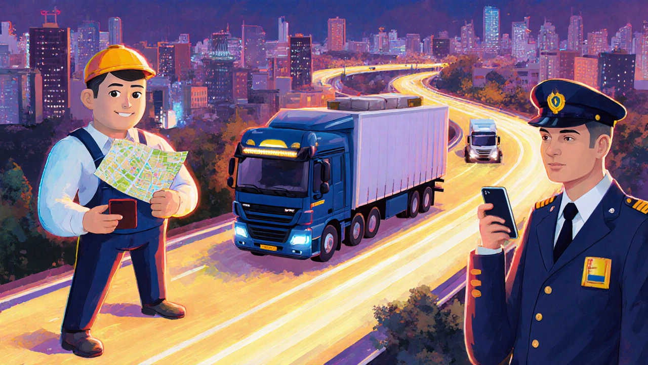 Три шляхи роботи водія в Києві: таксі, вантажівка, автобус.