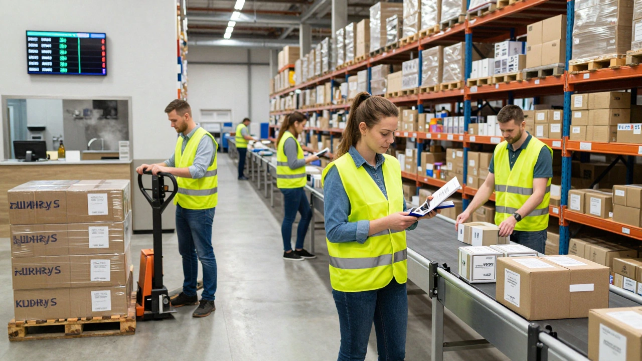 Робота на складі в Дніпровському районі Києва: вакансії, умови, зарплати 2025