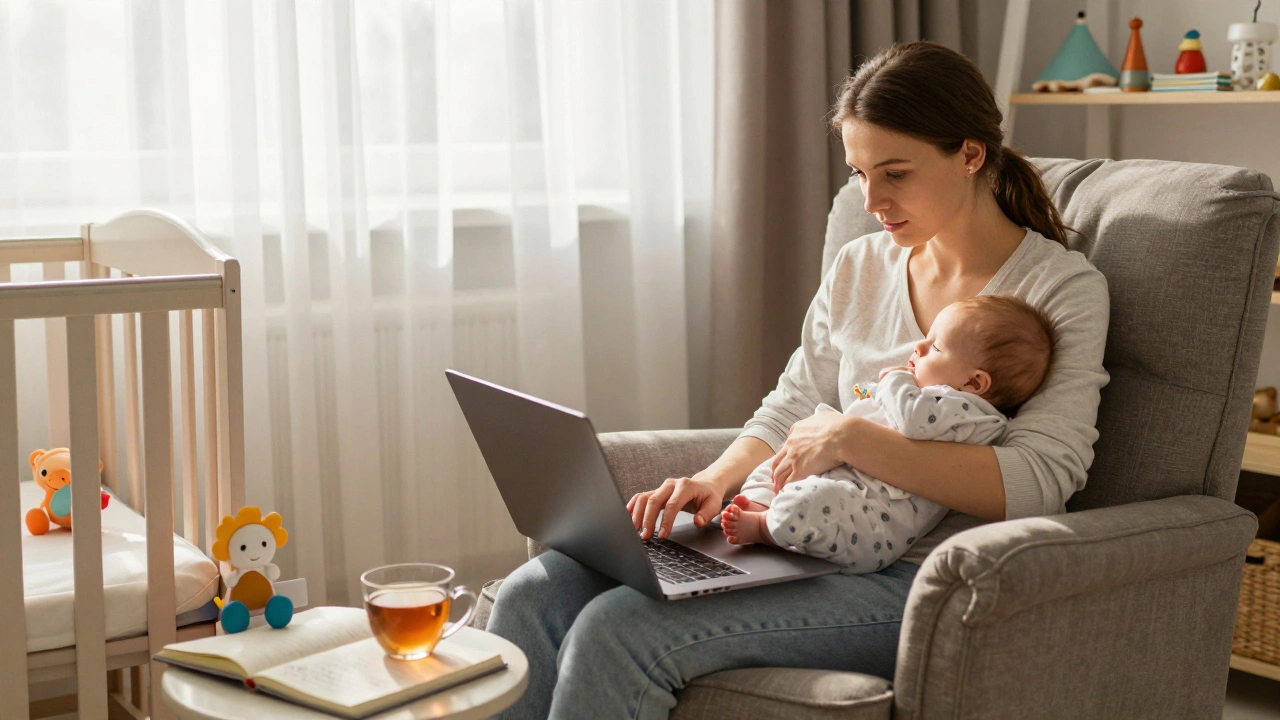Робота в декреті в Києві: як заробляти, не втрачаючи часу з дитиною