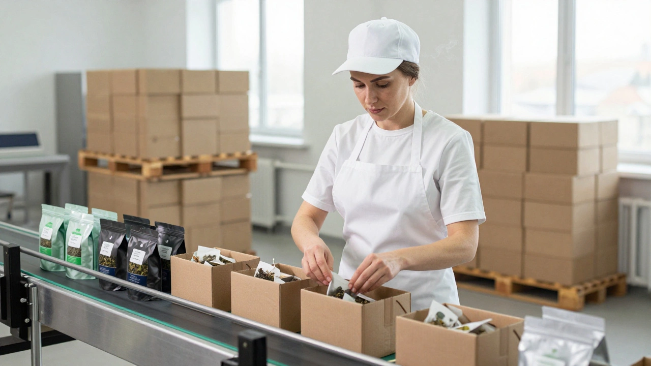 Робота в Києві упаковщиця чаю: вакансії, зарплати, умови 2025