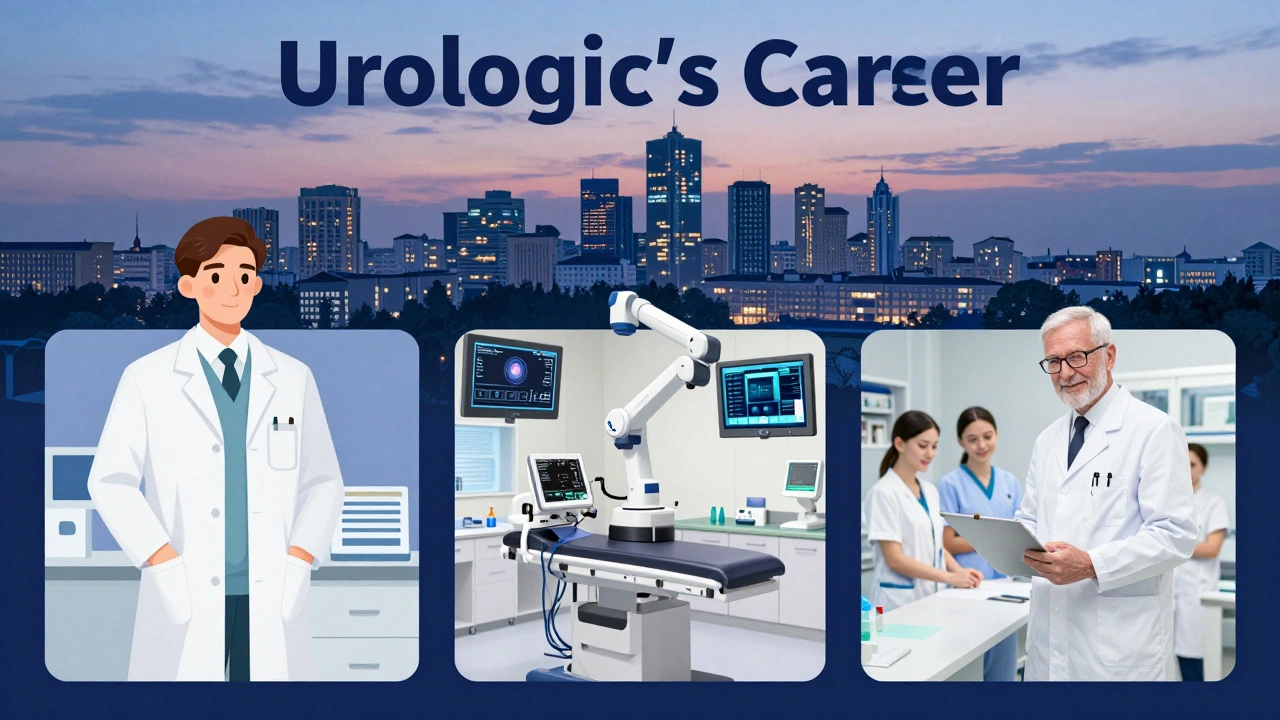 Кар’єрний шлях уролога в Києві: від районної лікарні до передової клініки та наставництва.