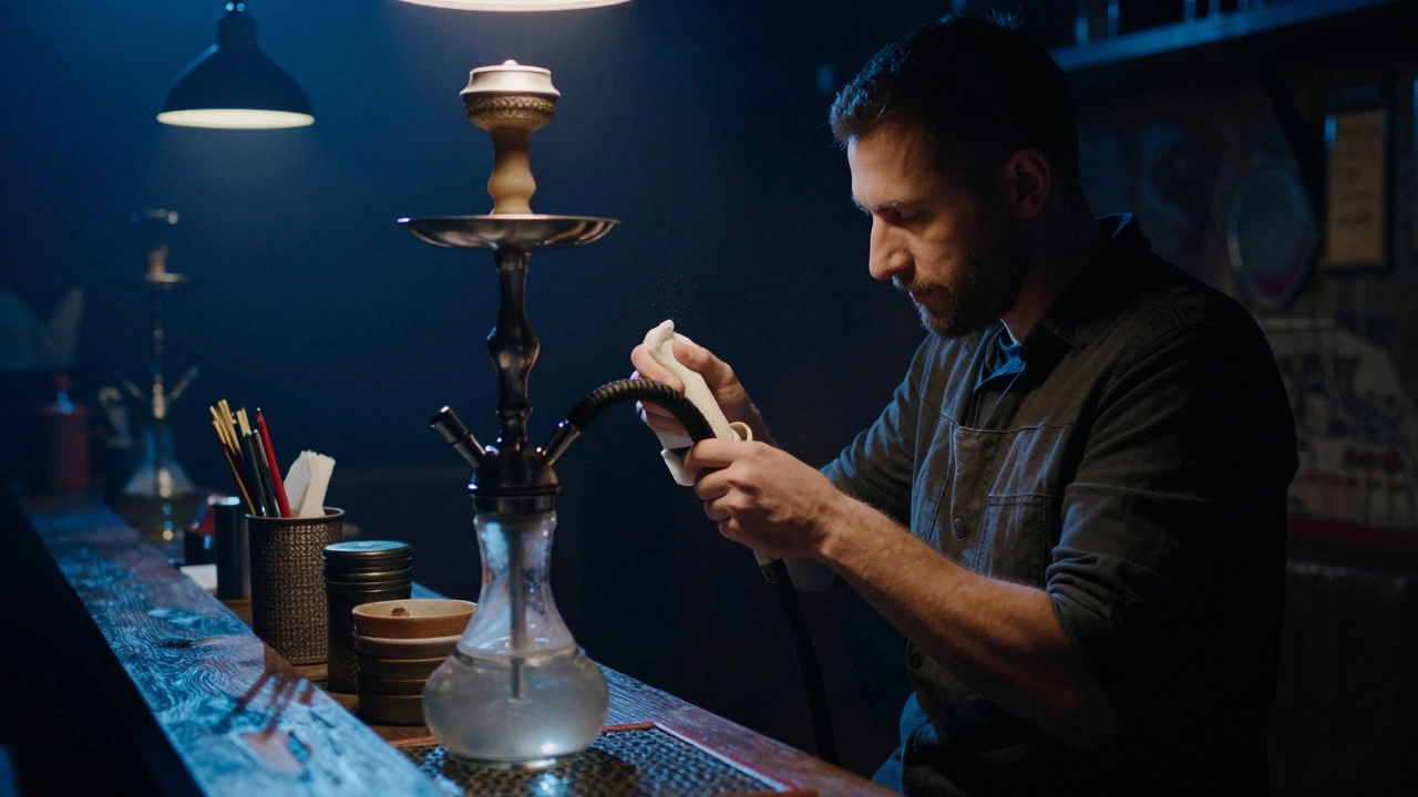 Нічна чистка кальяну та обслуговування в Києві