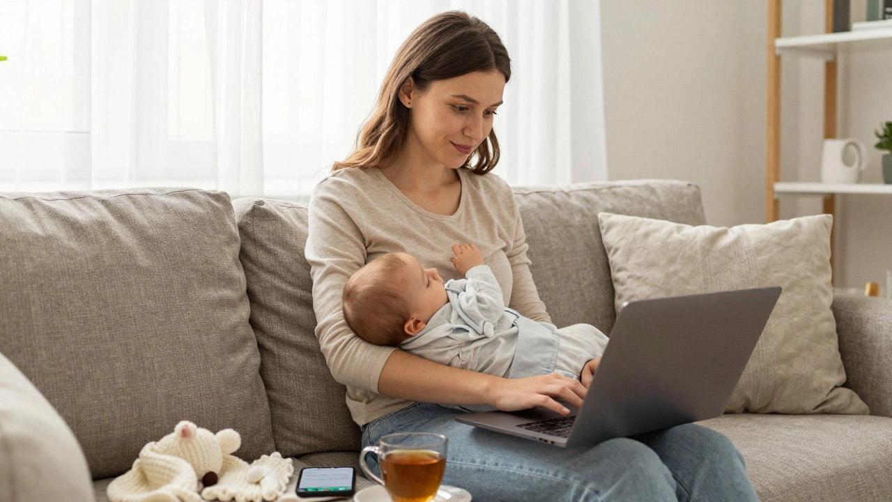 Робота для мам у декреті в Києві: реальні варіанти без витрат на дорогу та дитячий садок