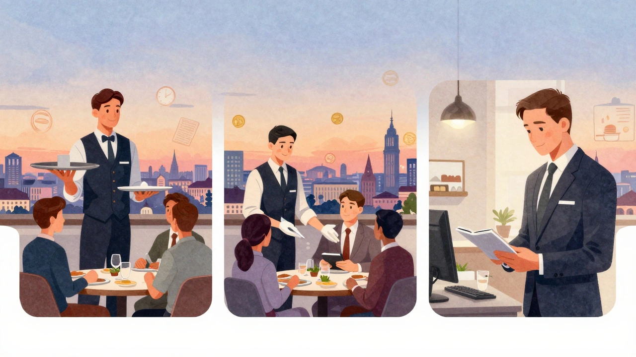 Шлях кар’єри офіціянта в Києві: від новачка до менеджера ресторану.