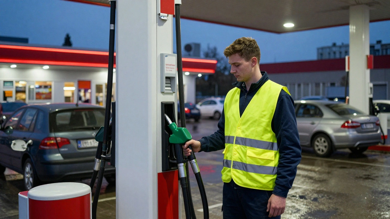 Робота пістолетчика на АЗС в Києві: умови, зарплата, досвід та як влаштуватися